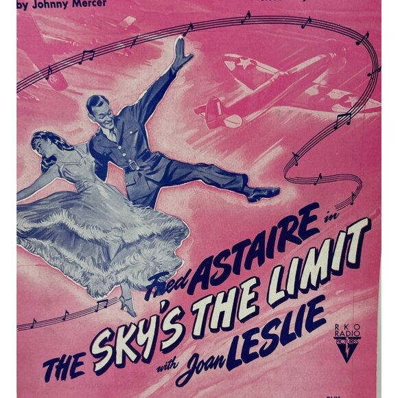 My Shining Hour Piano Sheet Music Johnny Mercer Skys The Limit Fred Astaire 1943 - Picture 6 of 7